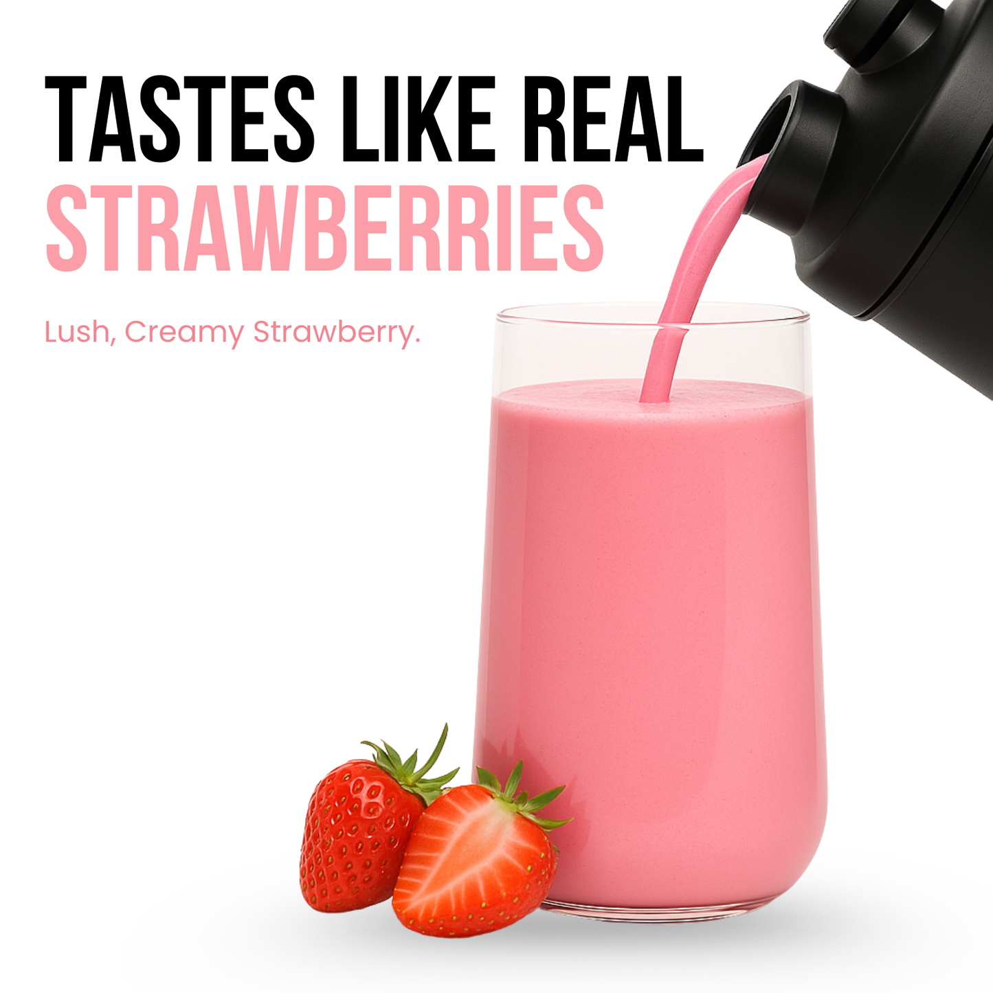 Mission Muscle Whey Protein | 1kg (2.2 lbs) | Strawberry Crème Flavour