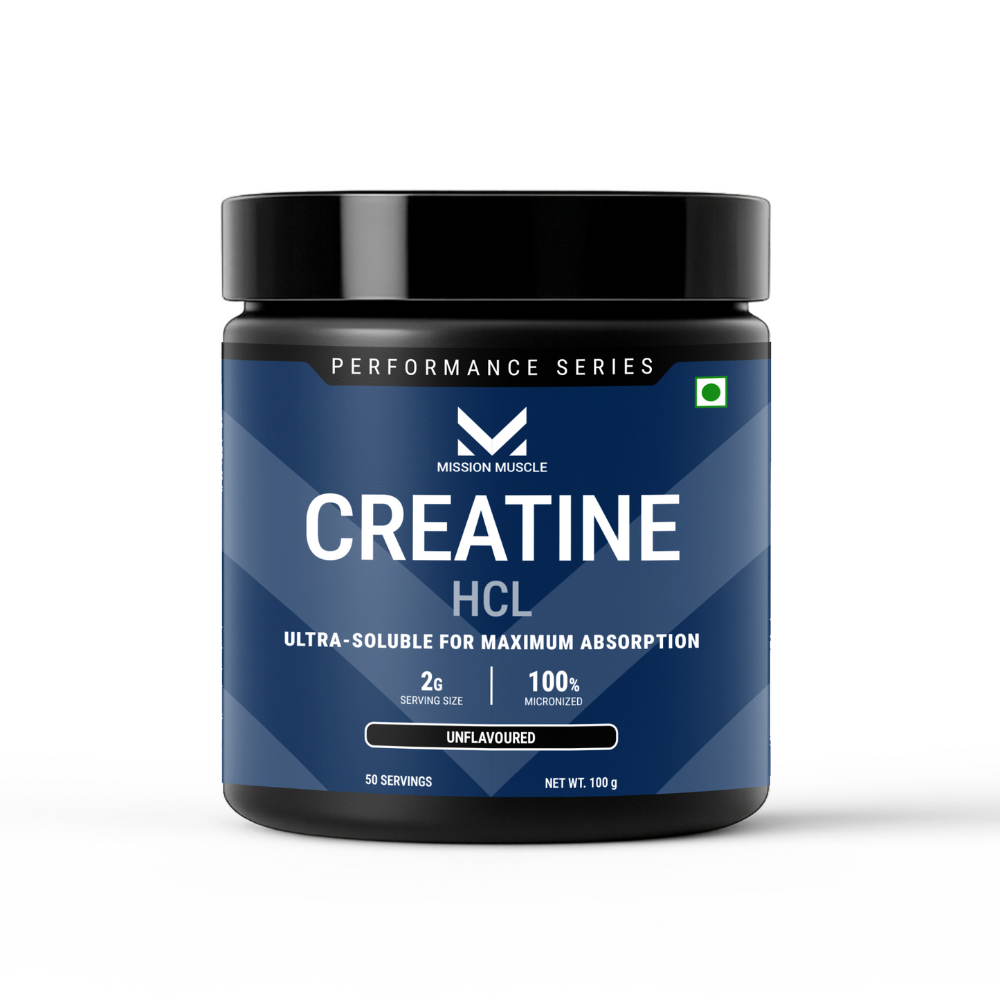 Mission Muscle Creatine HCl – 100g (50Servings)