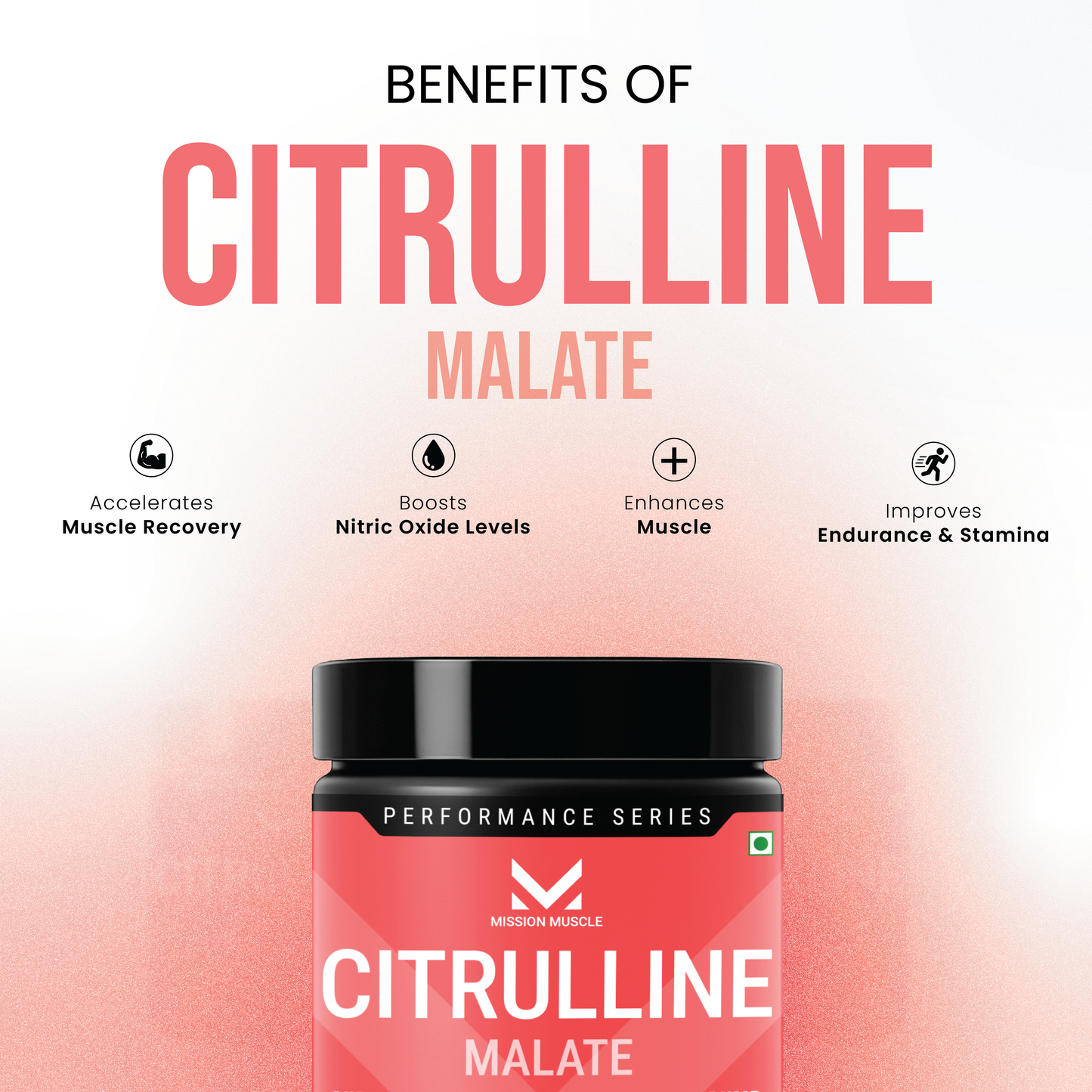 Mission Muscle Citrulline Malate 250g (83 Servings)